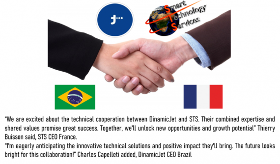STS presents its New Technical Services Provider in Brazil : DinamicJet